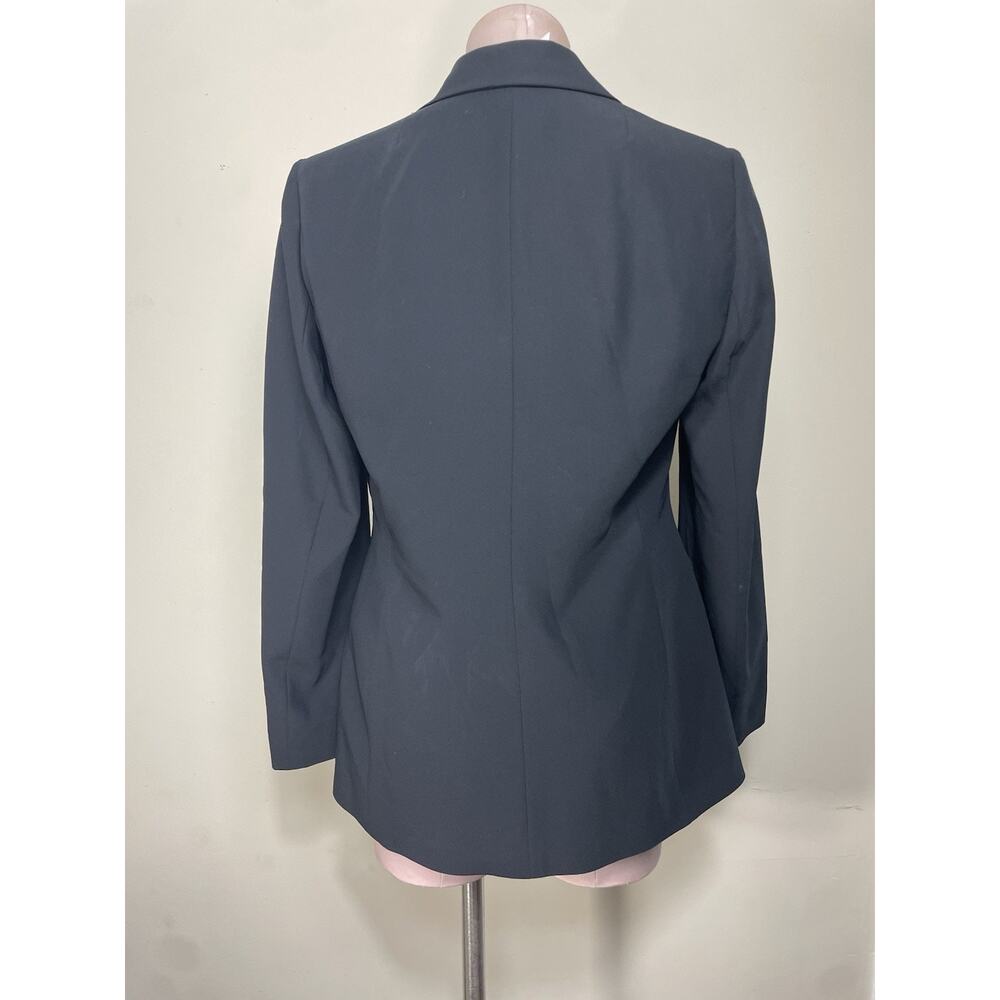 Anne Klein Women's 6 Suit Black 3 Signature Button Blazer Career Chic Y2K EUC - Picture 5 of 13